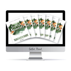 North American Forest Animals homeschool unit study digital student workbook  with all lesson bundle with  teacher's guide 