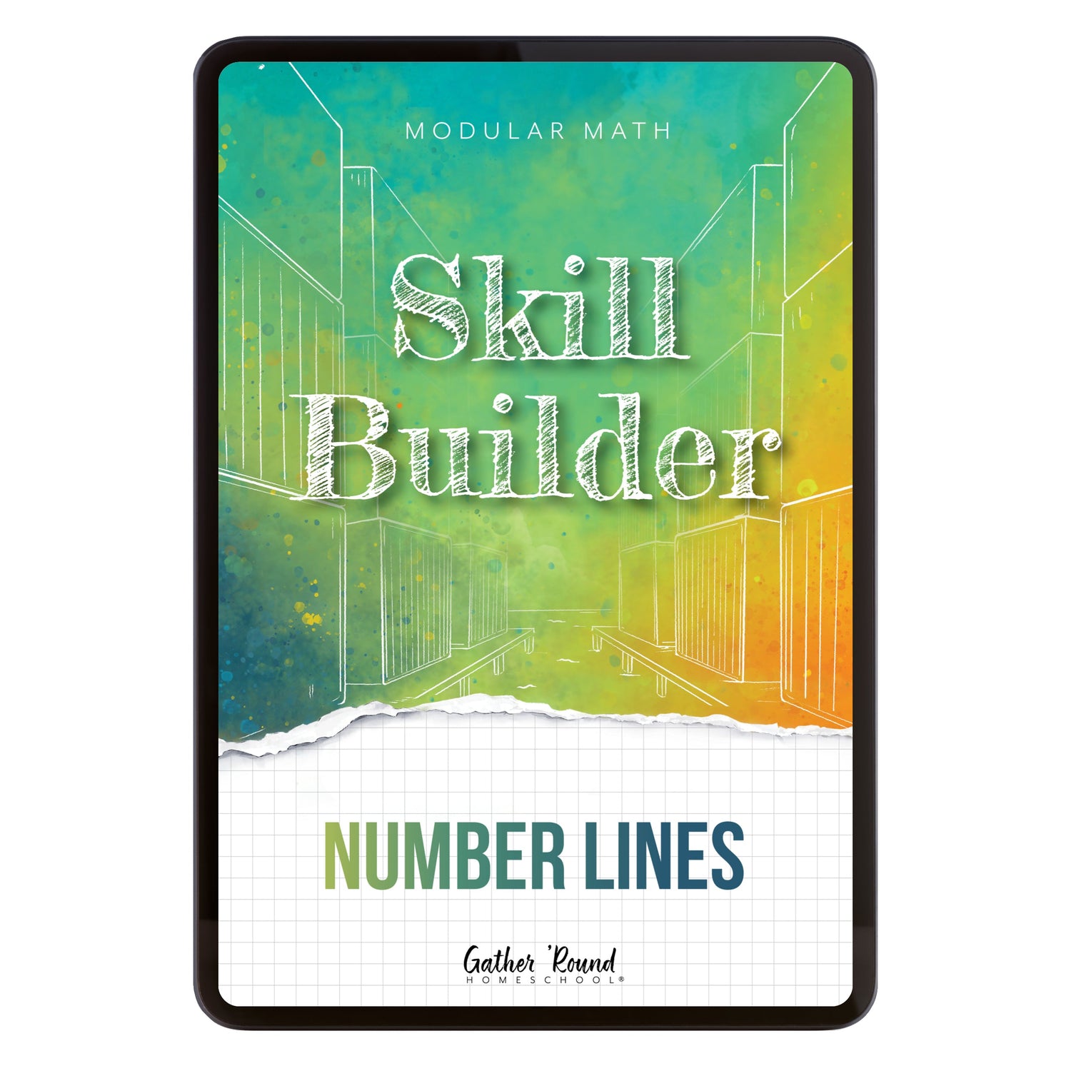 Number Sense Modular Math Foundations digital skill builder number lines