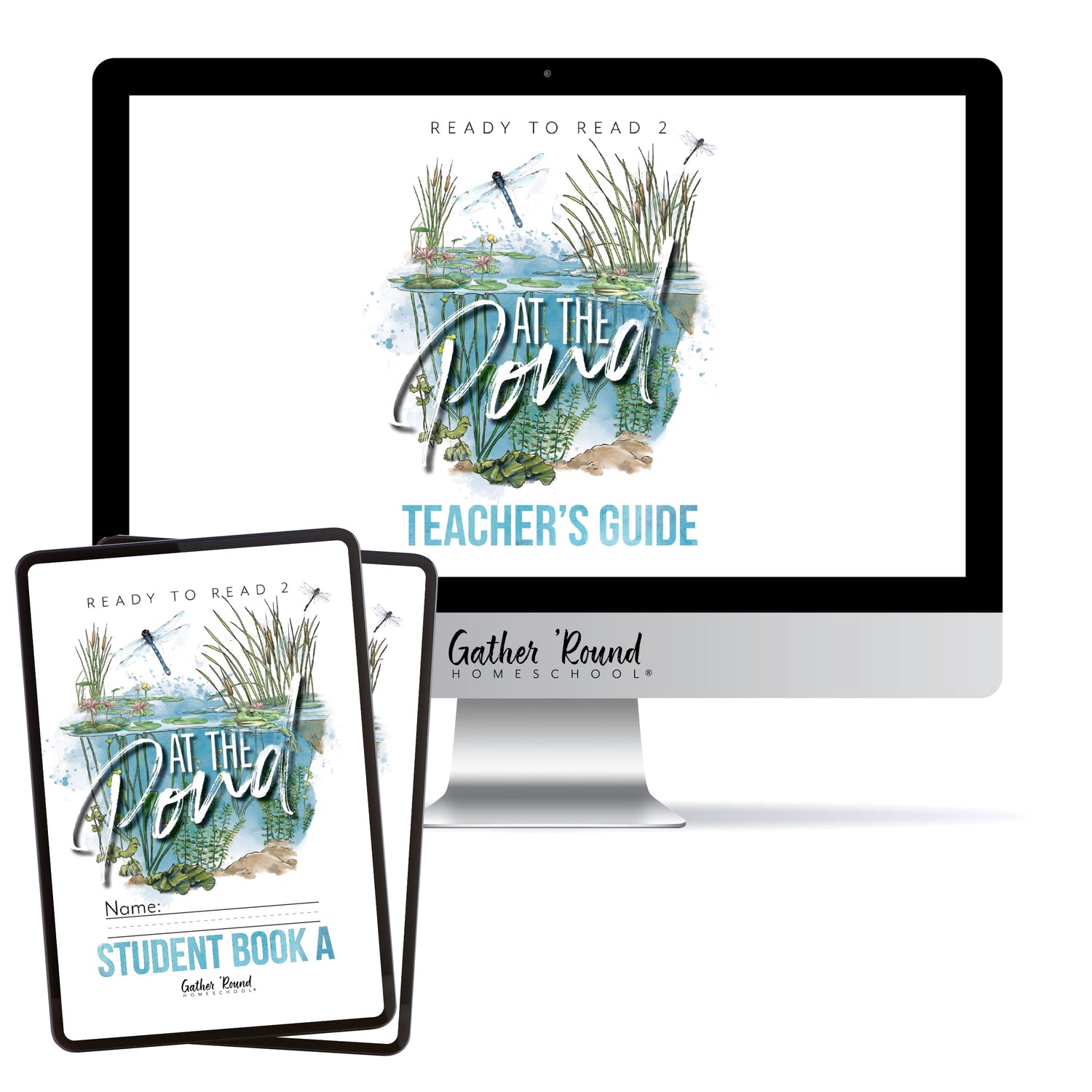 Ready to Read 2 At The Pond Homeschool Unit Study Complete Digital Bundle