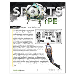 Sports + PE homeschool unit study digital Teacher's Guide introducing sports + pe 