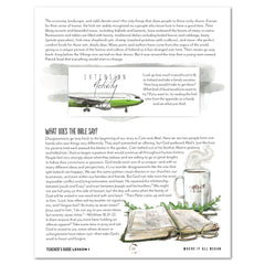 St. Patrick's Day homeschool unit study, digital lapbook with Teacher's Guide lesson one what does the bible say 