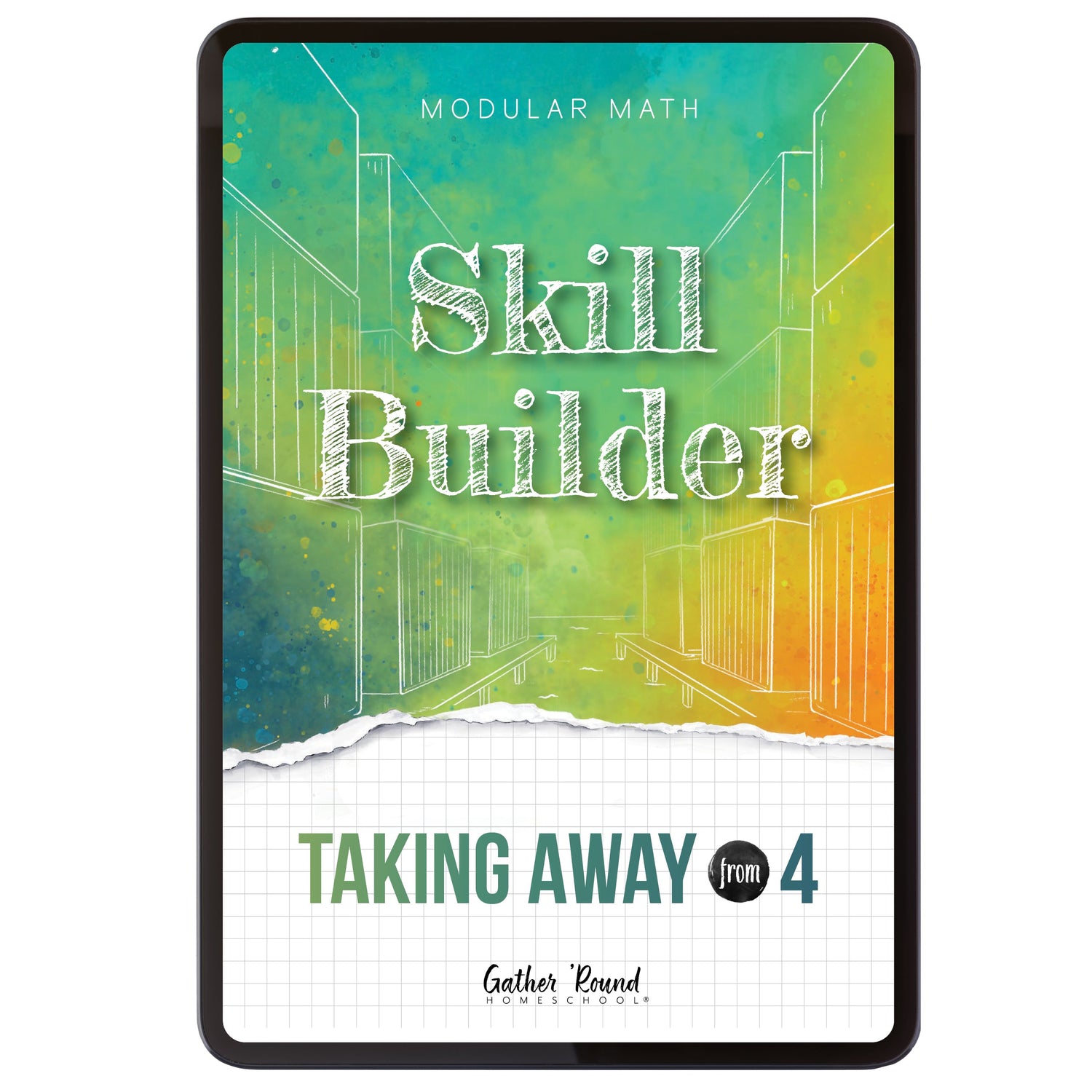 Subtraction Modular Math Foundations digital skill builder taking away from 4
