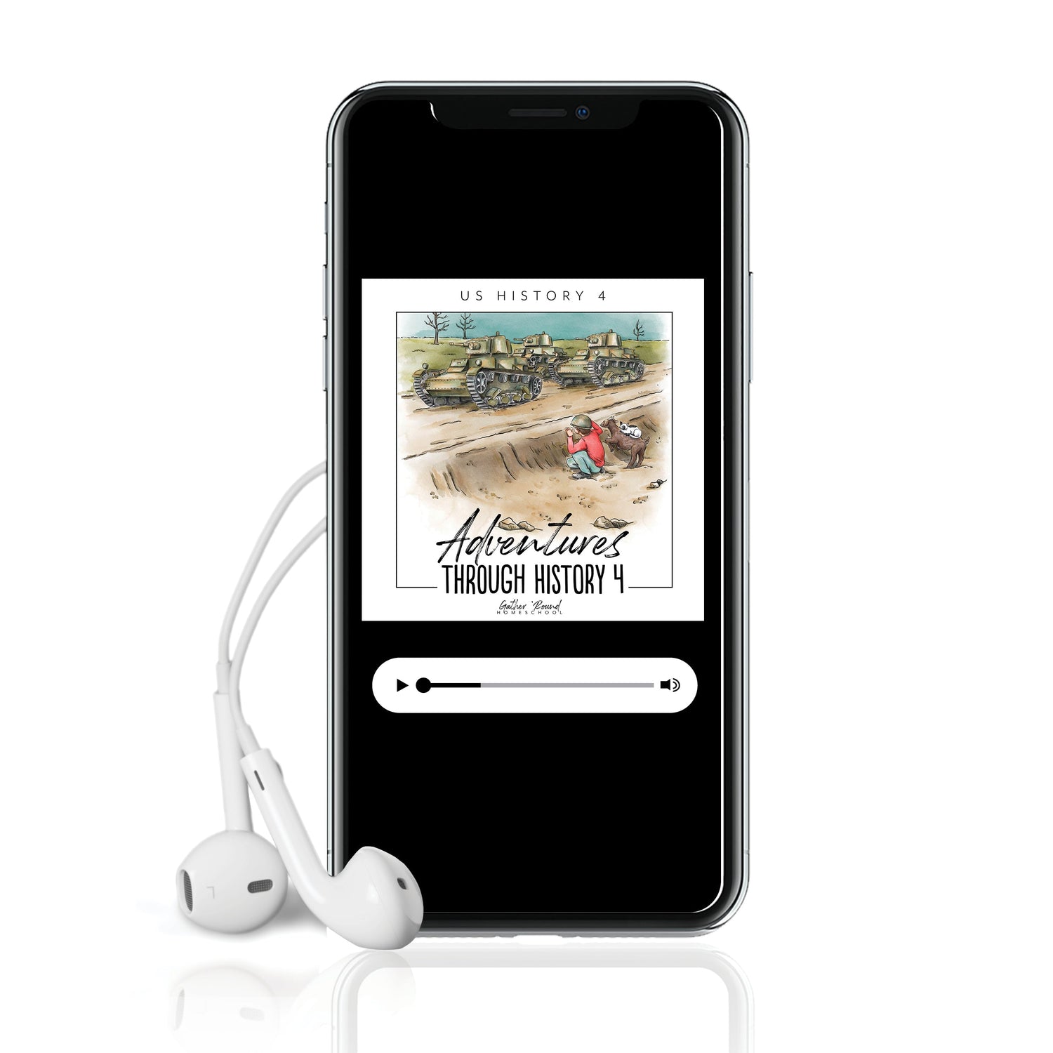 US History 4: War & Reformation: 1900-1945 Adventures Though History Homeschool Unit Study Digital MP3 Teacher's Guide Combo Pack