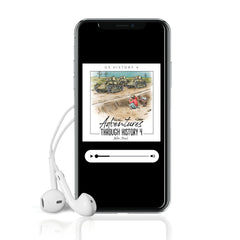 US History 4: War & Reformation: 1900-1945 Adventures Though History Homeschool Unit Study Digital MP3 Teacher's Guide Combo Pack