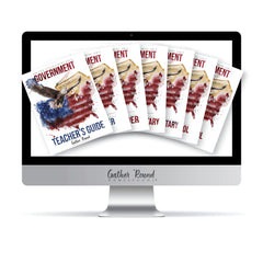 US Government Homeschool Study Unit Digital Complete Family Bundle 