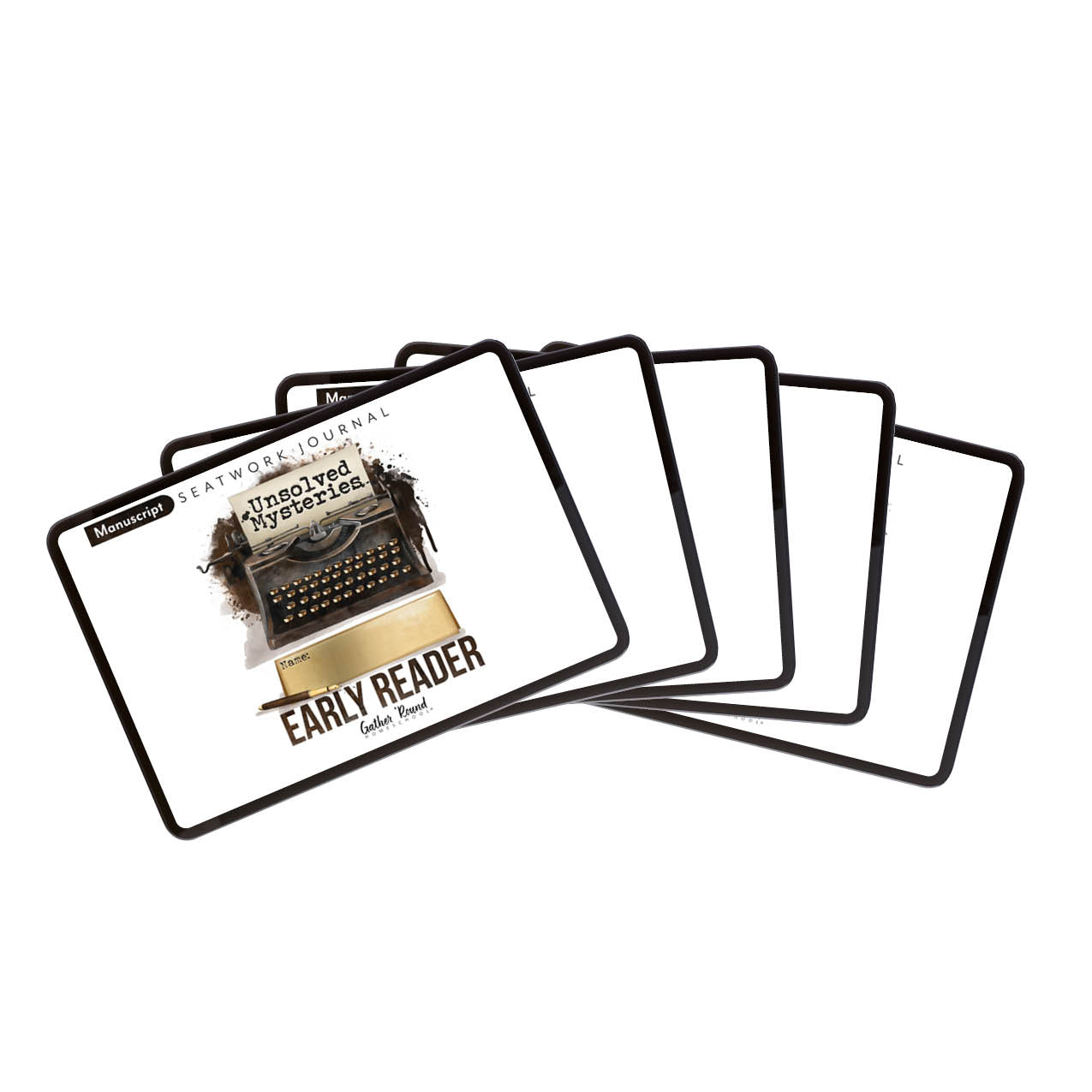 Unsolved Mysteries Homeschool Study Unit Digital Bundle Seatwork Journal Mauscript 