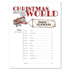 Christmas Around the World Homeschool Unit Study Digital Teacher's Guide Table of Contents