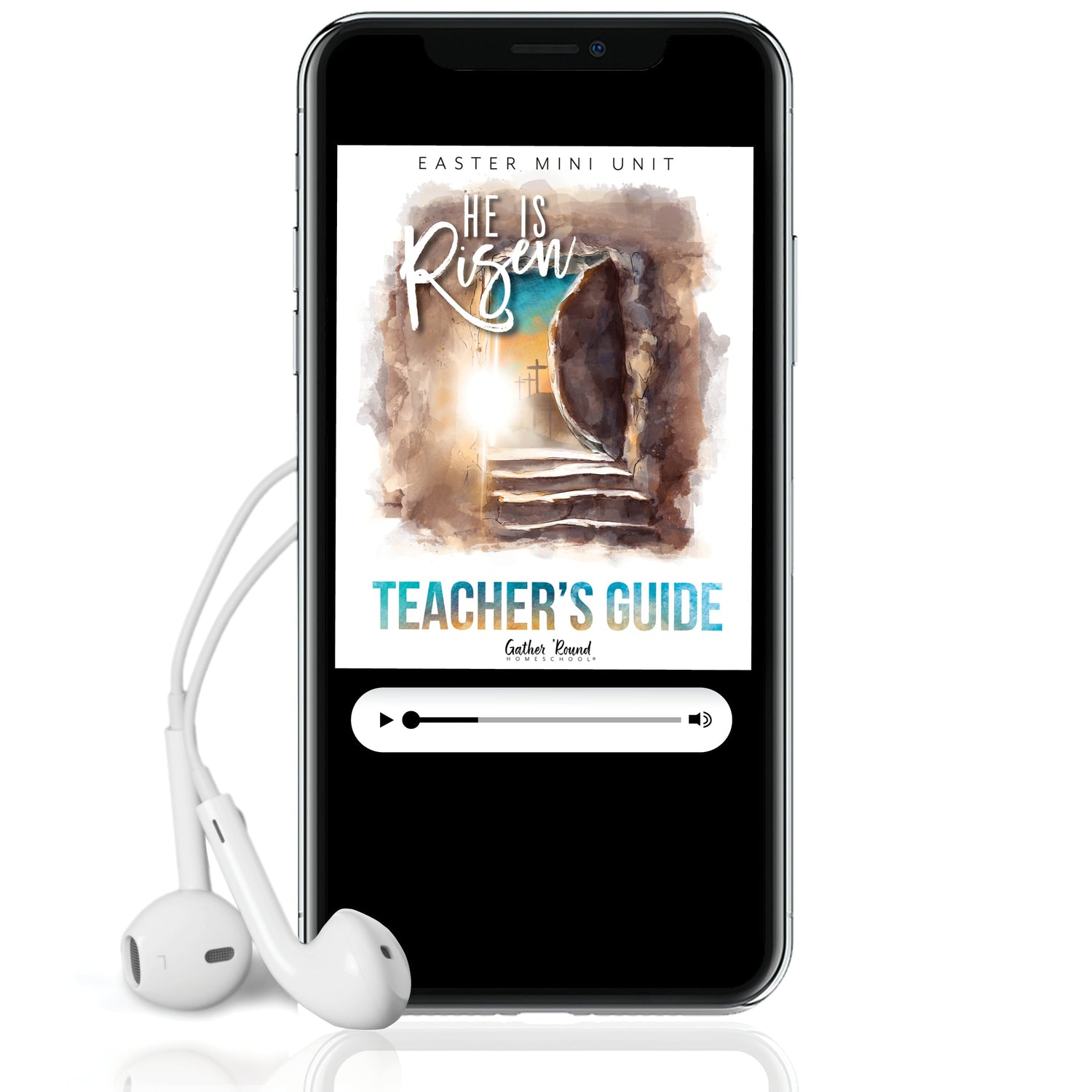 Easter - He is Risen Homeschool Unit Study Digital MP3 Teacher's Guide