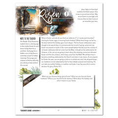 Easter - He is Risen Homeschool Unit Study Digital Teacher's Guide Lesson 1 What is Easter Part 1