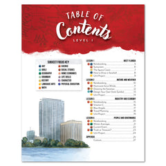 Florida Fifty States Homeschool Unit Study Digital Student Book Level 1 Table of Contents