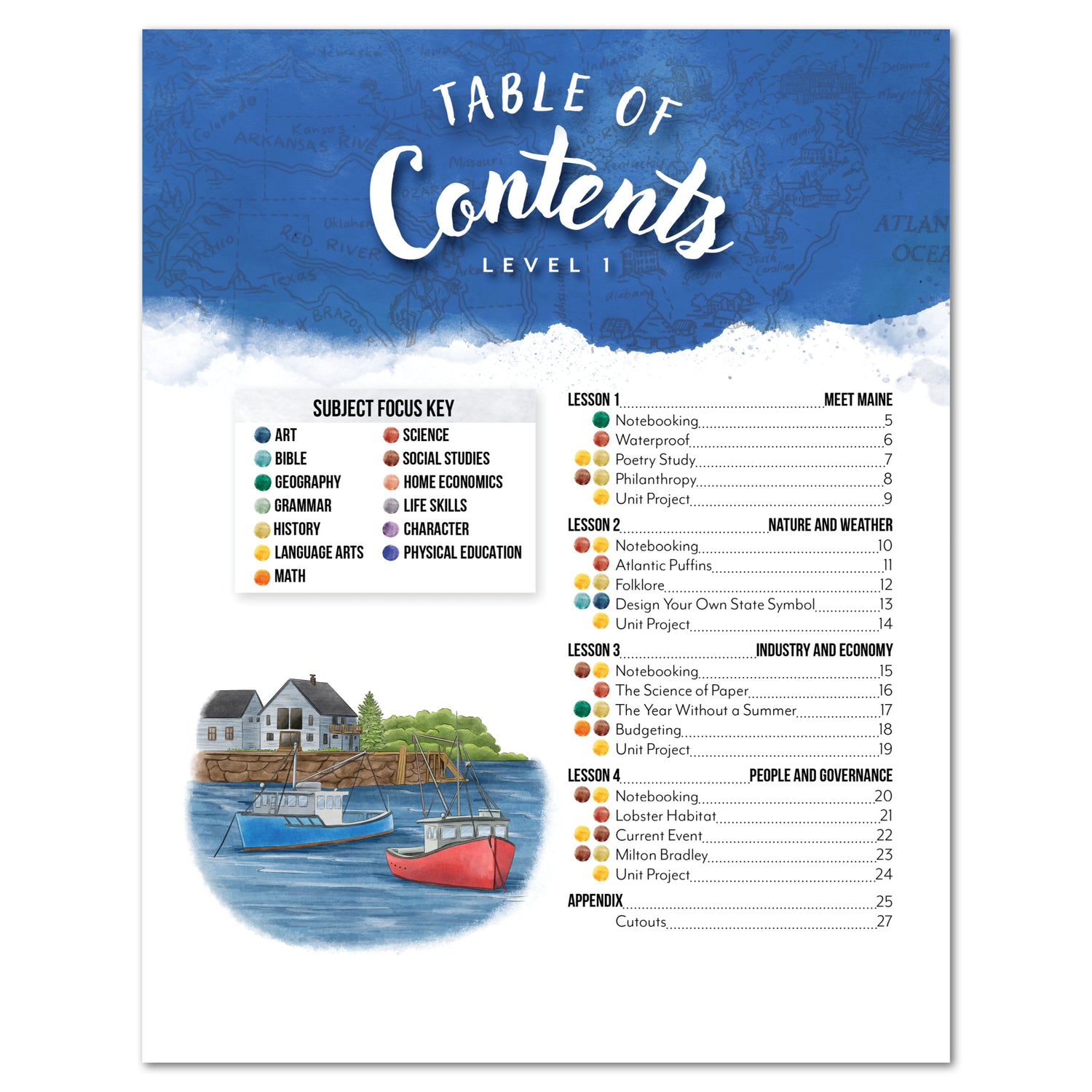 Fifty States: Maine (Digital Bundle)