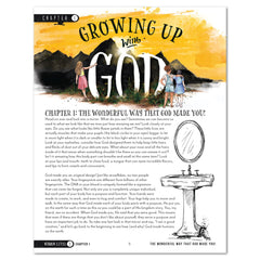 Growing Up with God Homeschool Unit Study Digital Girls Level 1 Student Book Chapter 1, The Wonderful Way God Made You