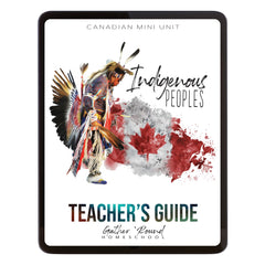 Indigenous Peoples homeschool unit study digital teacher's guide