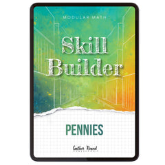 Money Modular Math step 1 digital skill builder pennies
