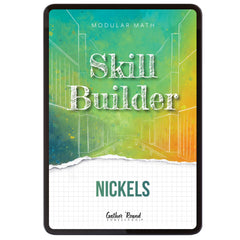 Money Modular Math step 1 digital skill builder nickels