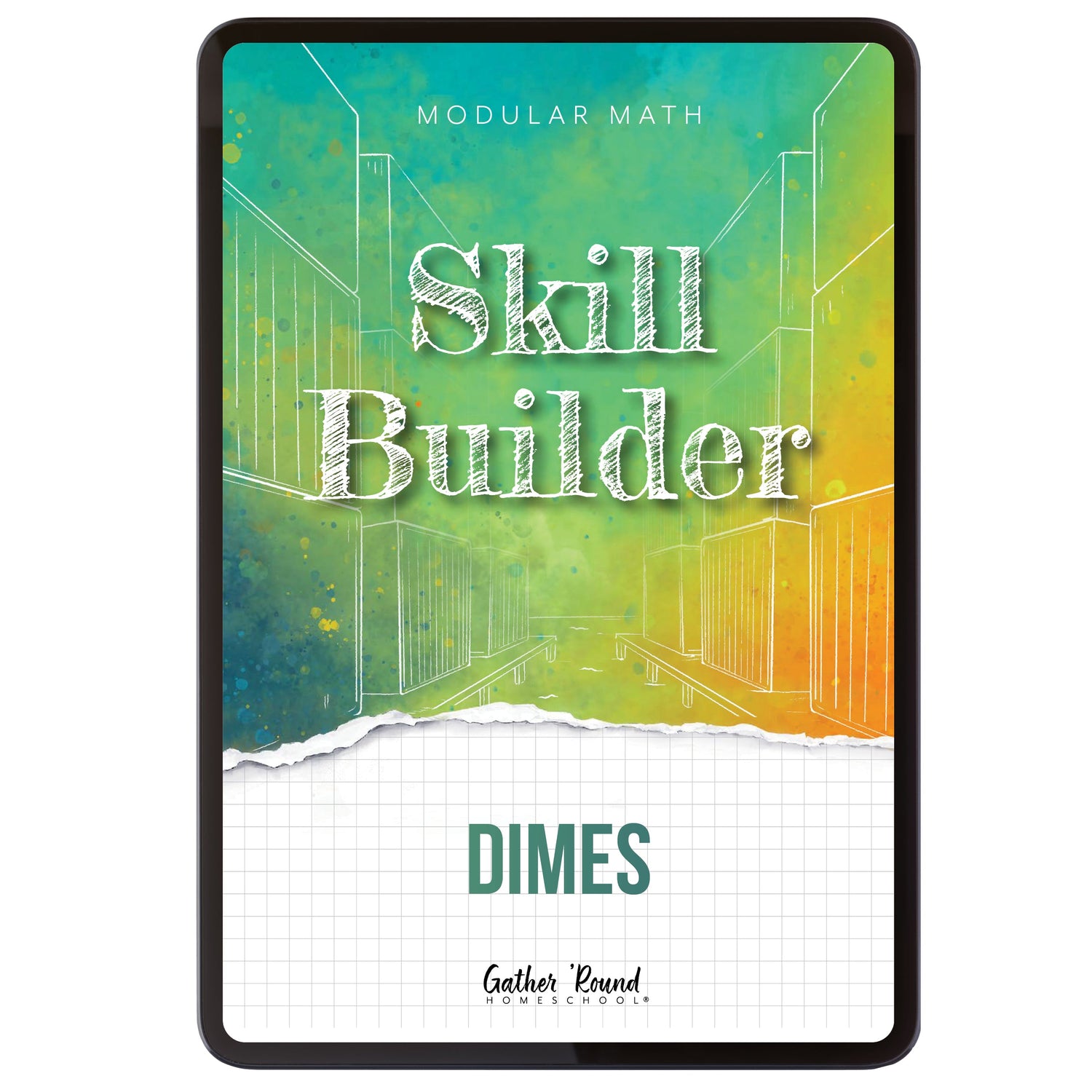 Money Modular Math step 1 digital skill builder dimes