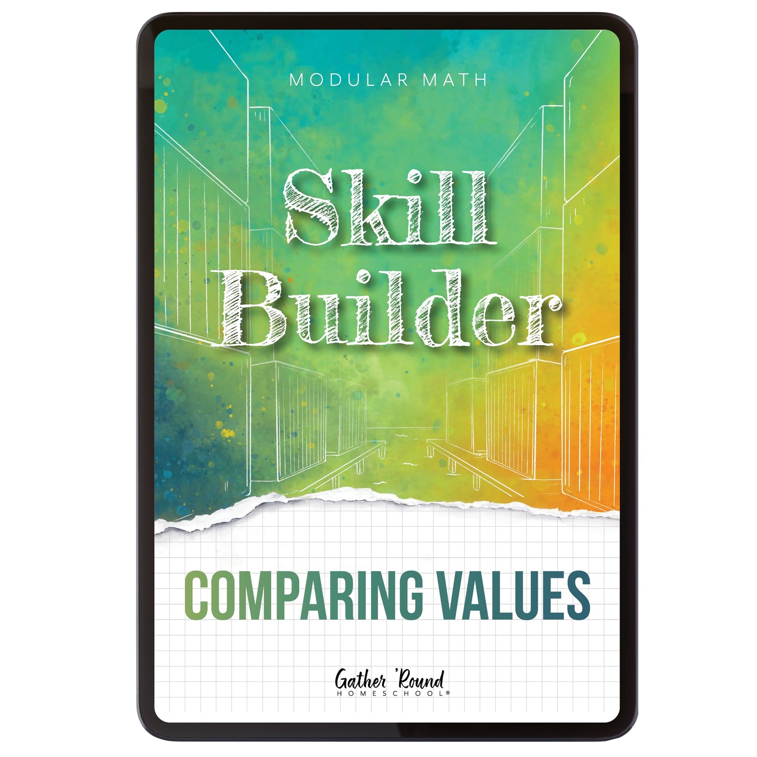 Money Modular Math step 1 digital skill builder comparving values