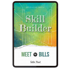 Money Modular Math step 1 digital skill builder meet the bills