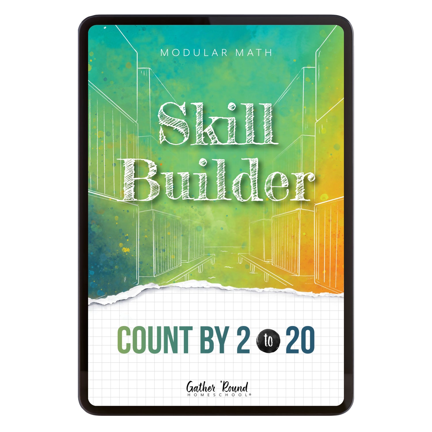 Number Sense Modular Math Step 1 digital skill builder count by 2 to 20