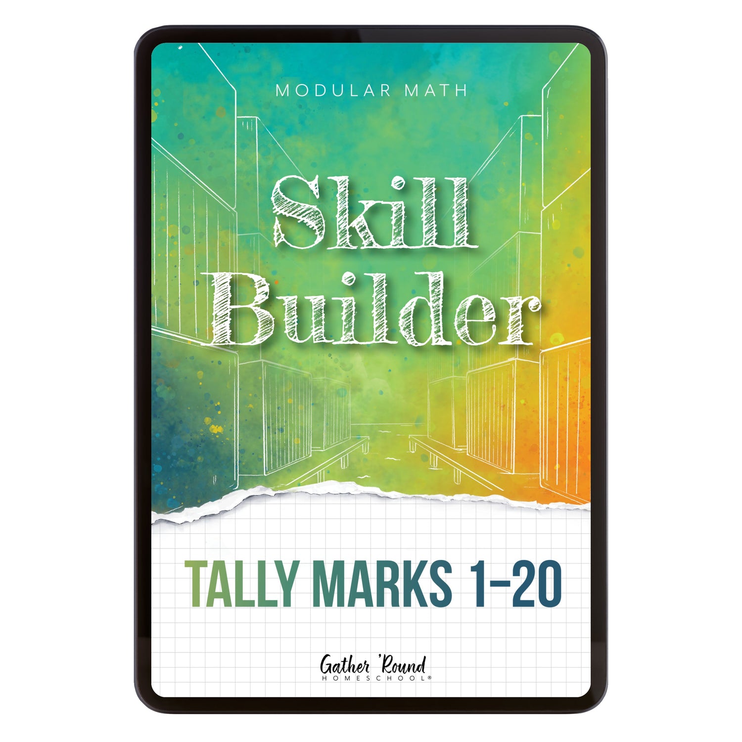 Number Sense Modular Math Step 1 digital skill builder tally marks 1-20