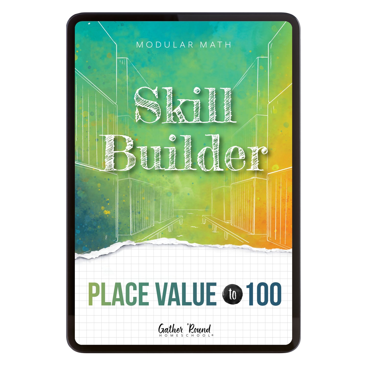 Number Sense Modular Math Step 1 digital skill builder place value to 100
