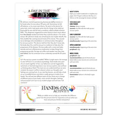 Psychology homeschool unit study digital teacher guide day in the life 