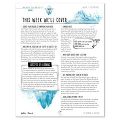 Ready to Read 3 At Ice + Snow Homeschool Unit Study Digital Teacher's Guide Week 1 Snapshot