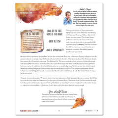 US History 1: A New World: Begining-1763 Homeschool Study Unit Digital Teacher's Guide Lesson 1 Introduction Part 1