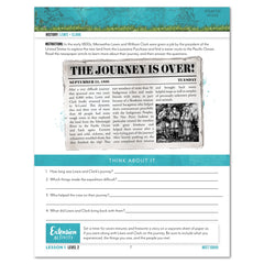 Idaho Fifty States Homeschool Unit Study Digital Student Book Level 2 Lesson 1 Page
