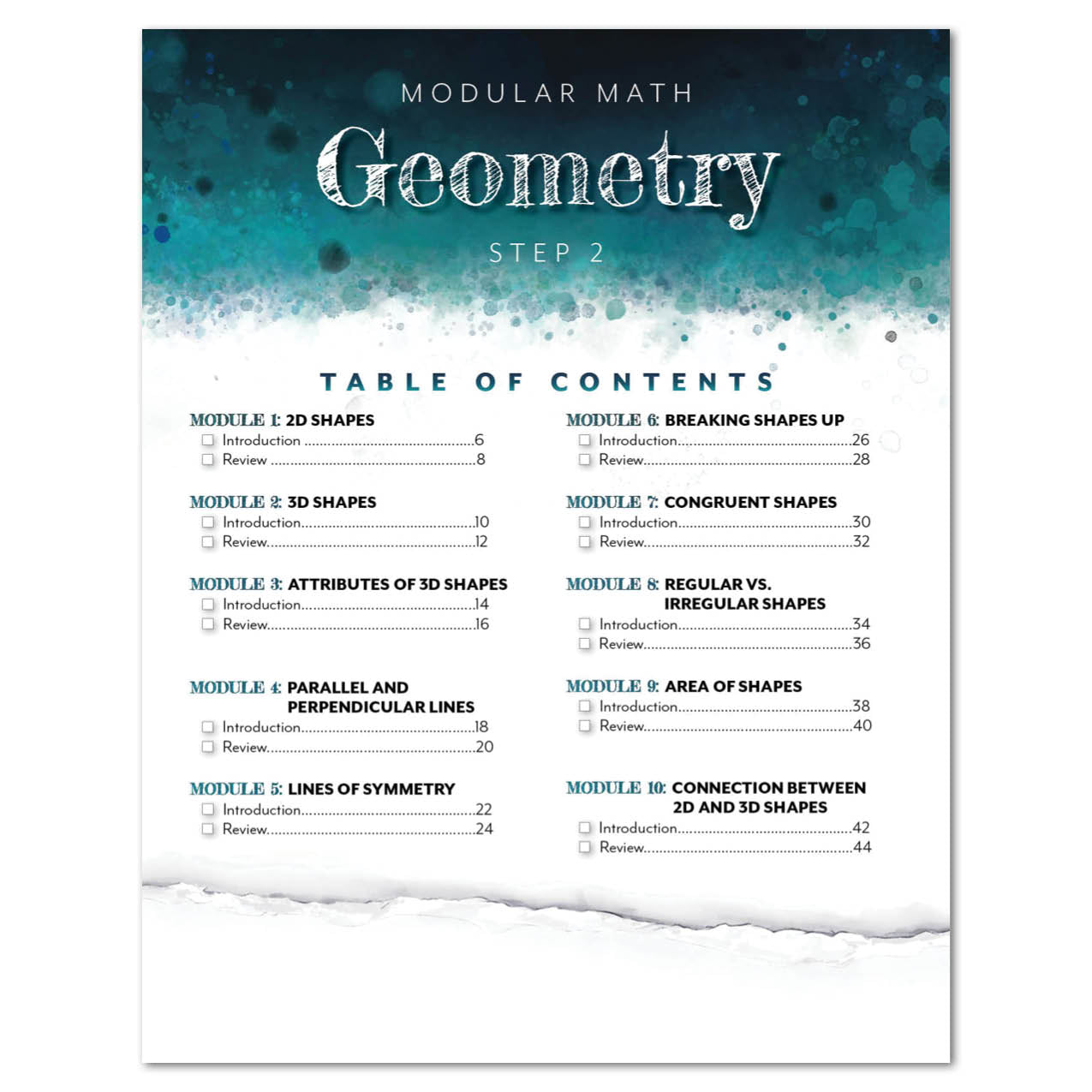 Modular Math: Geometry (Digital)