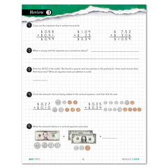 Money Modular Math step 2 printed book  module 3 review