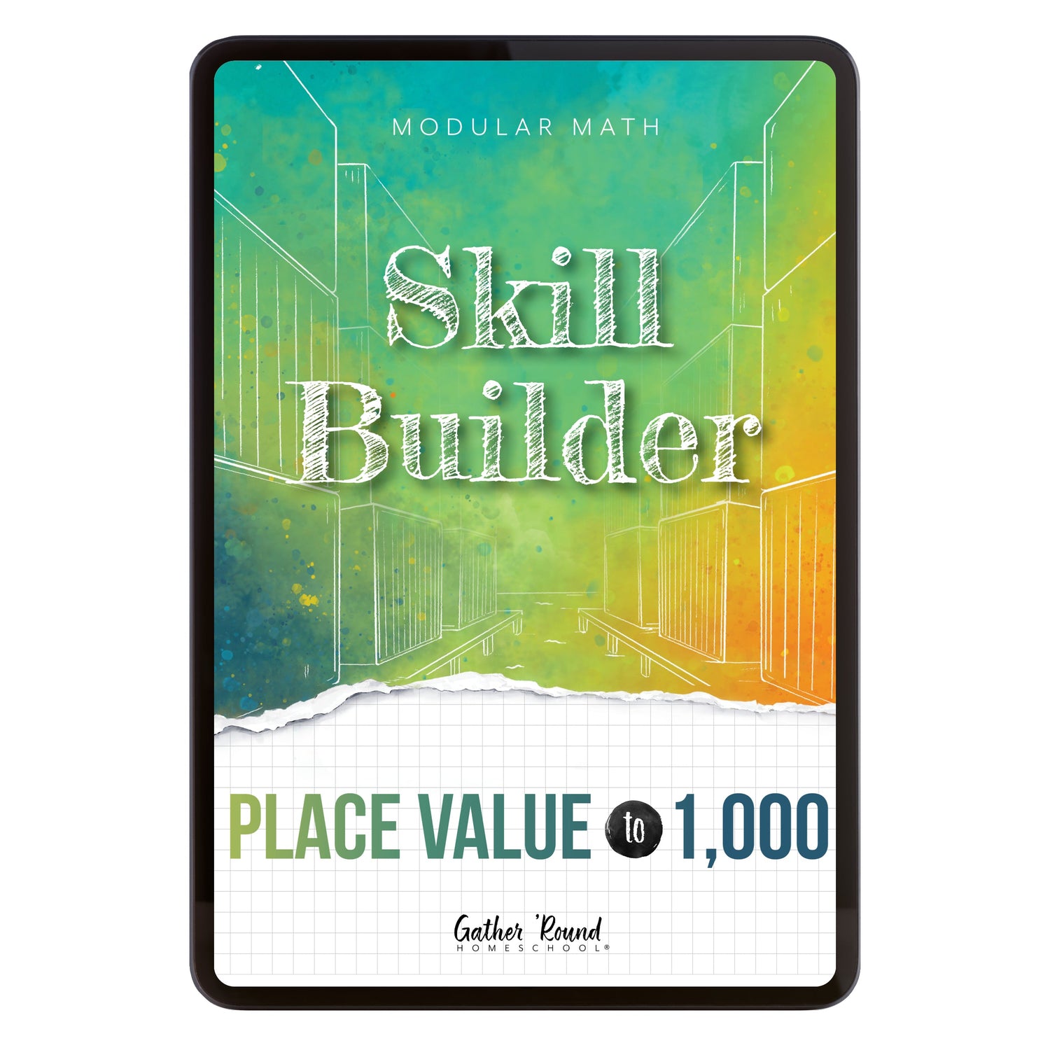 Number Sense Modular Math Step 2 digital skill builder place value to 1,000