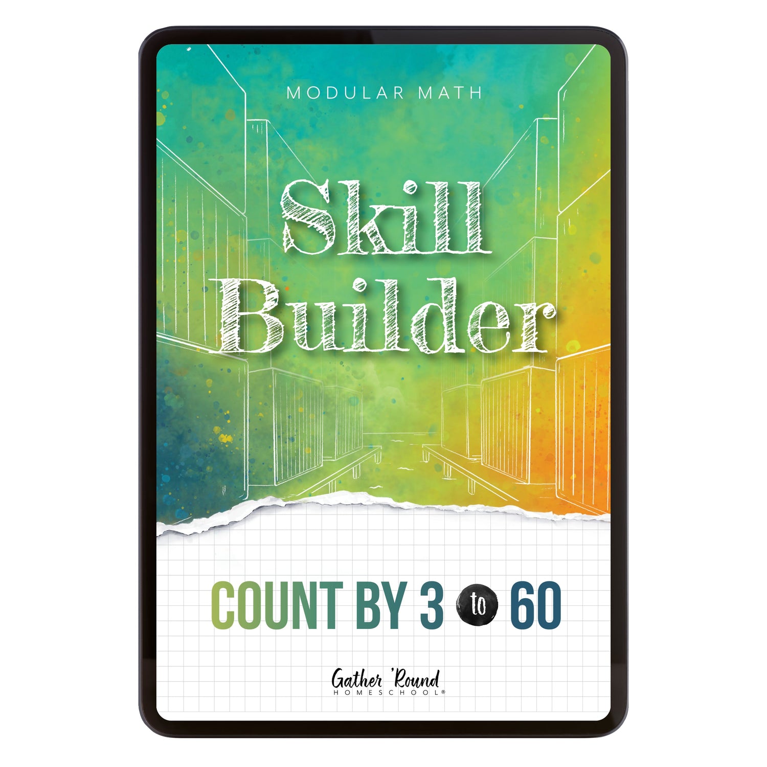 Number Sense Modular Math Step 2 digital skill builder count by 3 to 60