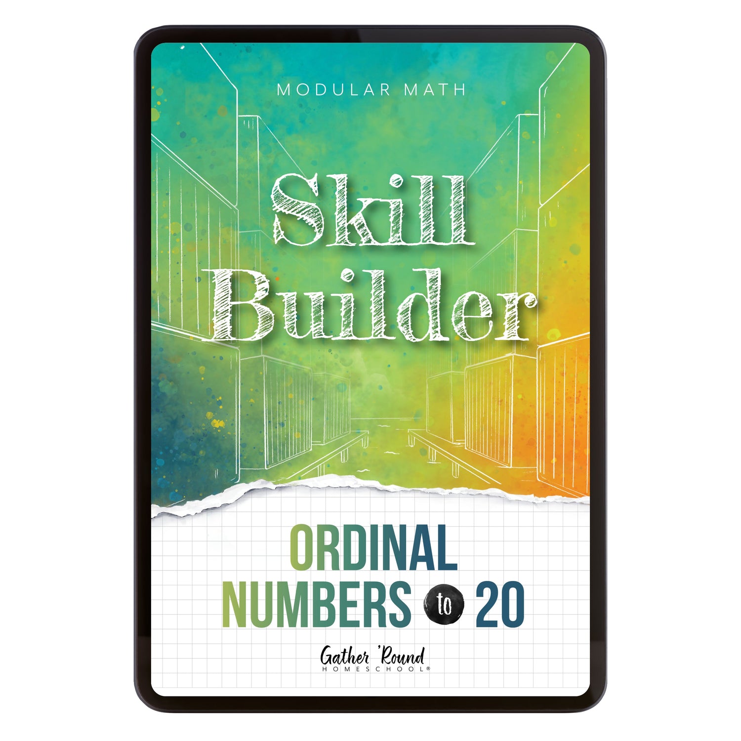 Number Sense Modular Math Step 2 digital skill builder ordinal numbers to 20