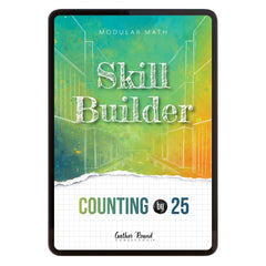 Number Sense Modular Math Step 2 digital skill builder counting by 25