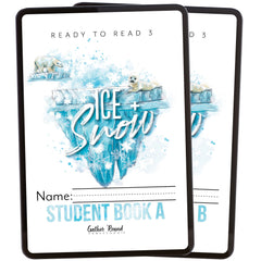 Ready to Read 3 At Ice + Snow Homeschool Unit Study Digital Bundle Student Book A and Student Book B