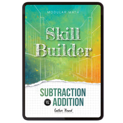 Subtraction Modular Math Step 2 digital skill builder subtraction to addition