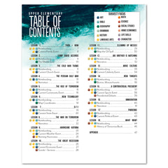 US History 6: History of Tomorrow Homeschool Unit Study Digital Upper Elementary Student Book Table of Contents