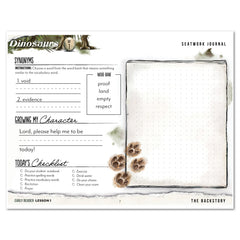 Dinosaurs Homeschool Unit Study Digital Seatwork Journal Manuscript Early Reader Lesson 1 Synonyms 