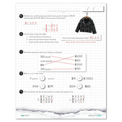 Money Modular Math step 3 printed book module 4 review