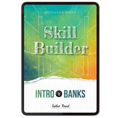 Money Modular Math step 3 digital skill builder intro to banks