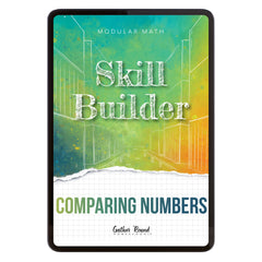Number Sense Modular Math Step 3 digital skill builder comparing numbers