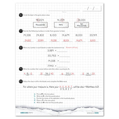 Number Sense Modular Math Step 3 printed book module 4 review