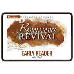 Renaissance and Revival Homeschool Unit Study Digital Seatwork Journal Manuscript Early Reader