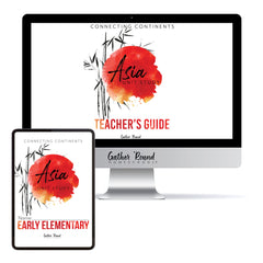 Asia Homeschool Unit Study Digital Bundle Teacher's Guide and Early Elementary