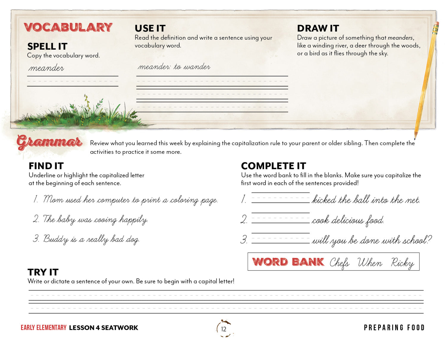 Life Skills Seatwork (Digital Download)