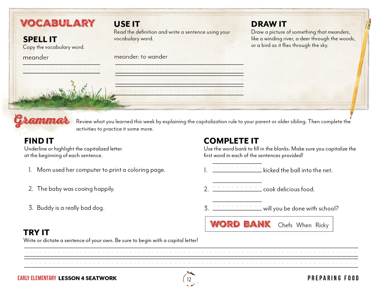 Life Skills Seatwork (Digital Download)