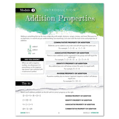 Modular Math Addition Step 4 Printed Module 1 Introduction Page Homeschool Unit