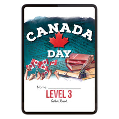 Canada Day Homeschool Unit Study Digital Level 3 Student Book