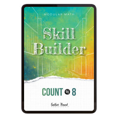 Number Sense Modular Math Step 4 digital skill builder count by 8